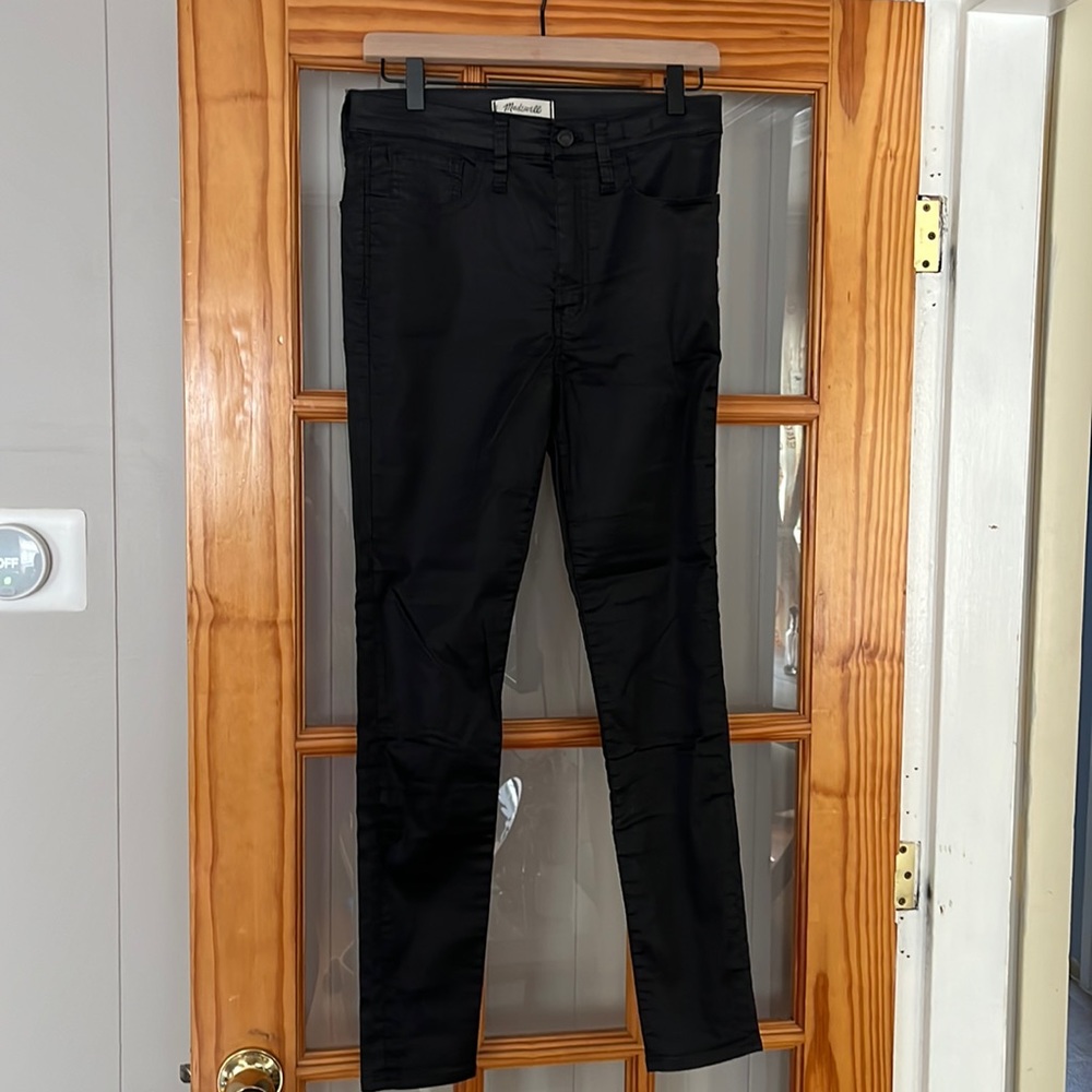 Madewell Coated Skinny Jeans